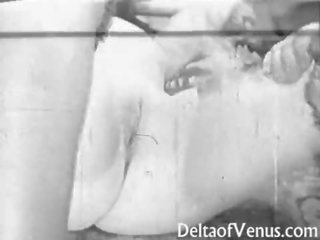 Antiik x kõlblik video 1920ndatel raseerimine, rusikaga, keppimine